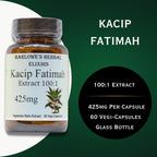Extracto de Kacip Fatimah 100:1 | Labisia Pumila | 425 mg por Cápsula | 60 Cápsulas Veganas