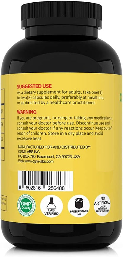 CGMLABS Vitamina C No Ácida 1500mg con – El funcionamiento normal del sistema inmunitario. – Image 8