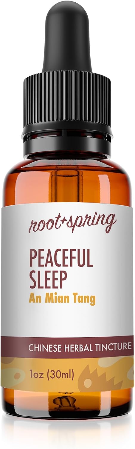 Peaceful Sleep Extracto Líquido – Tintura An Mian Tang de root + spring, 1 oz (30 ml)
