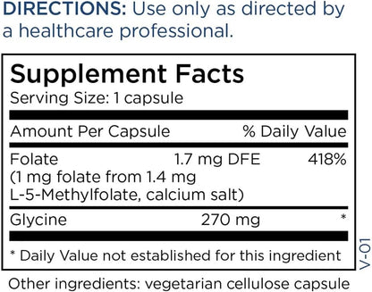 MethylPro L-Metilfolato 1 mg – 90 Cápsulas – – El folato contribuye a la formación normal de las células – Image 2