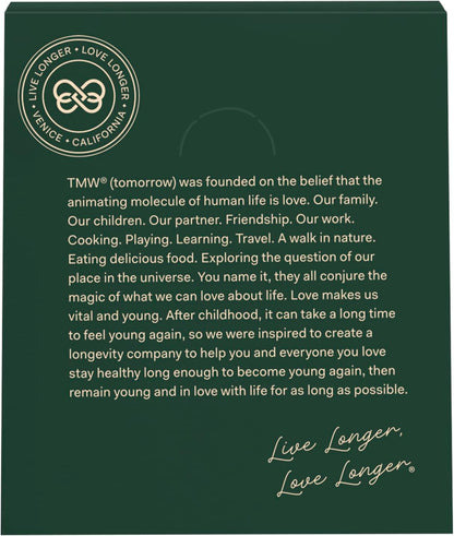 Essential Longevity® — 100% Liposomal 15-in-One Stack. NAD+ Precursor Nicotinamida, Quercetina, C, D3, B12, Magnesio Glicinato, Melena de León, Chaga, Agaricus, Taurina, Hialuronato Sódico. 30 Sobres.