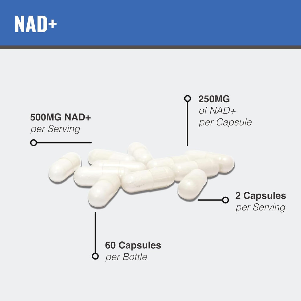 MAAC10 Liposomal NAD+ 500mg por dosis (2x250mg cápsulas) - 60 Cápsulas