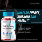 Thrust Maxx Gummies - Gomitas de Suplemento para Hombres - Fórmula Avanzada de Máxima Potencia (60 Gomitas)