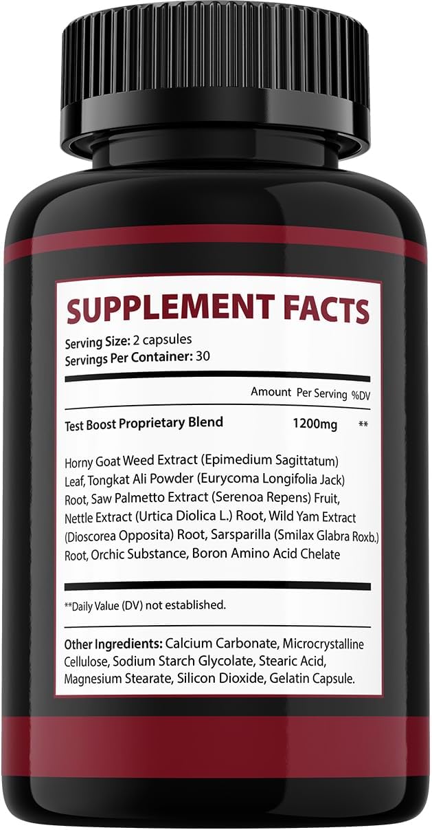 Erecpower Cápsulas para Hombres - Suplemento Multivitamínico