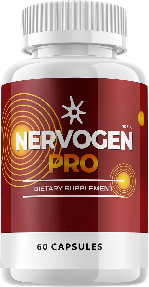 Nervogen Pro Capsules, Nervogen Pro for Neuropathy Capsules, Nervogen Pro Advanced Formula Dietary Supplement, Vitamin C Zinc Enhanced - Nervogen Pro Reviews (60 Capsules)