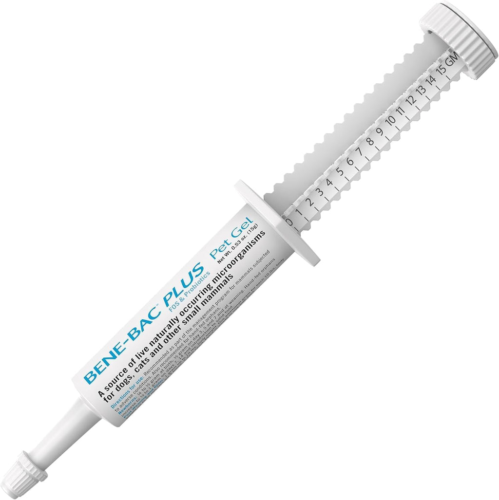 Sakioo Probiotique Gel probiótico para mascotas - Paquete de 3 jeringas de 15 g