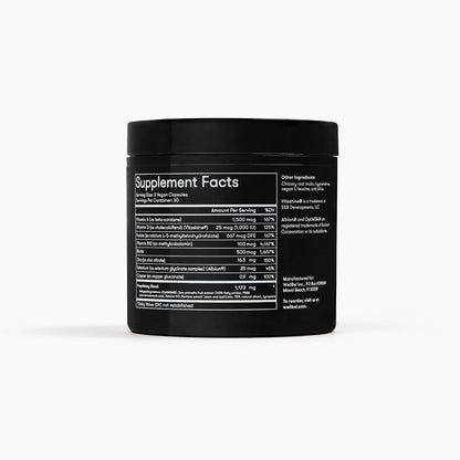 WELLBEL Men Complemento para Cabello, Piel y Uñas, Vegano, Sin Gluten y No GMO, 90 Cápsulas – Image 3