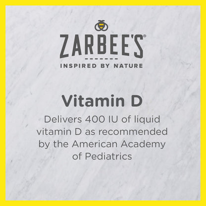 Zarbee's Gotas de Vitamina D3 para Bebés, – Niños con piel oscura, ya que la síntesis de vitamina D es menos – Image 4