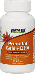 NOW Foods Multivitamínico Prenatal con DHA – Cápsulas Blandas
