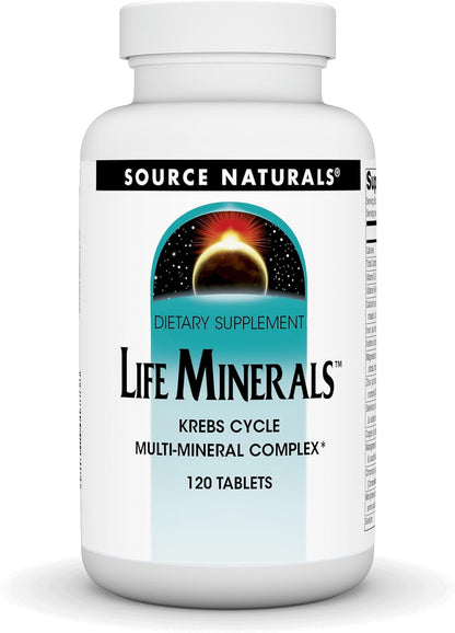 Life Minerals, Complejo Mineral Krebs Cycle - 120 Comprimidos – Image 1