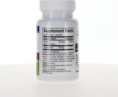 Prevagen Extra Strength - 30 Cápsulas - Apoaequorina 20mg + Vitamina D3 - Pastillero Incluido – Image 3