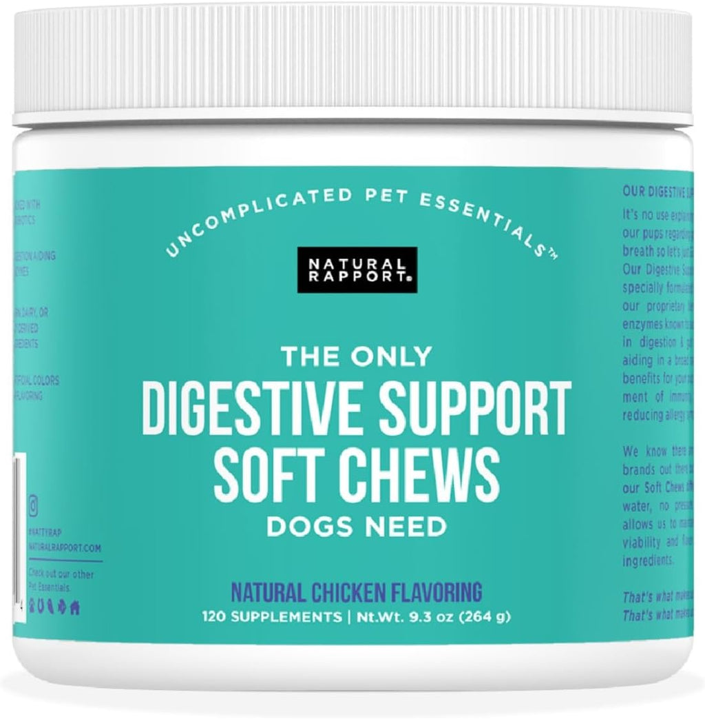 Natural Rapport Suplemento para la Vejiga del Perro - 120 Masticables