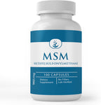 Pure Original Ingredients MSM (100 Cápsulas) - Puro, Sin Aditivos