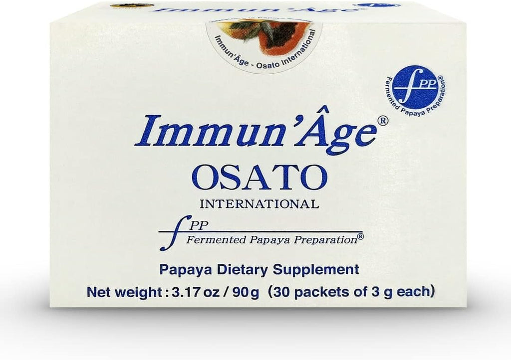 IMMUN'ÂGE - Suplemento Antiedad con Papaya Fermentada Japonesa - 30 Sobres