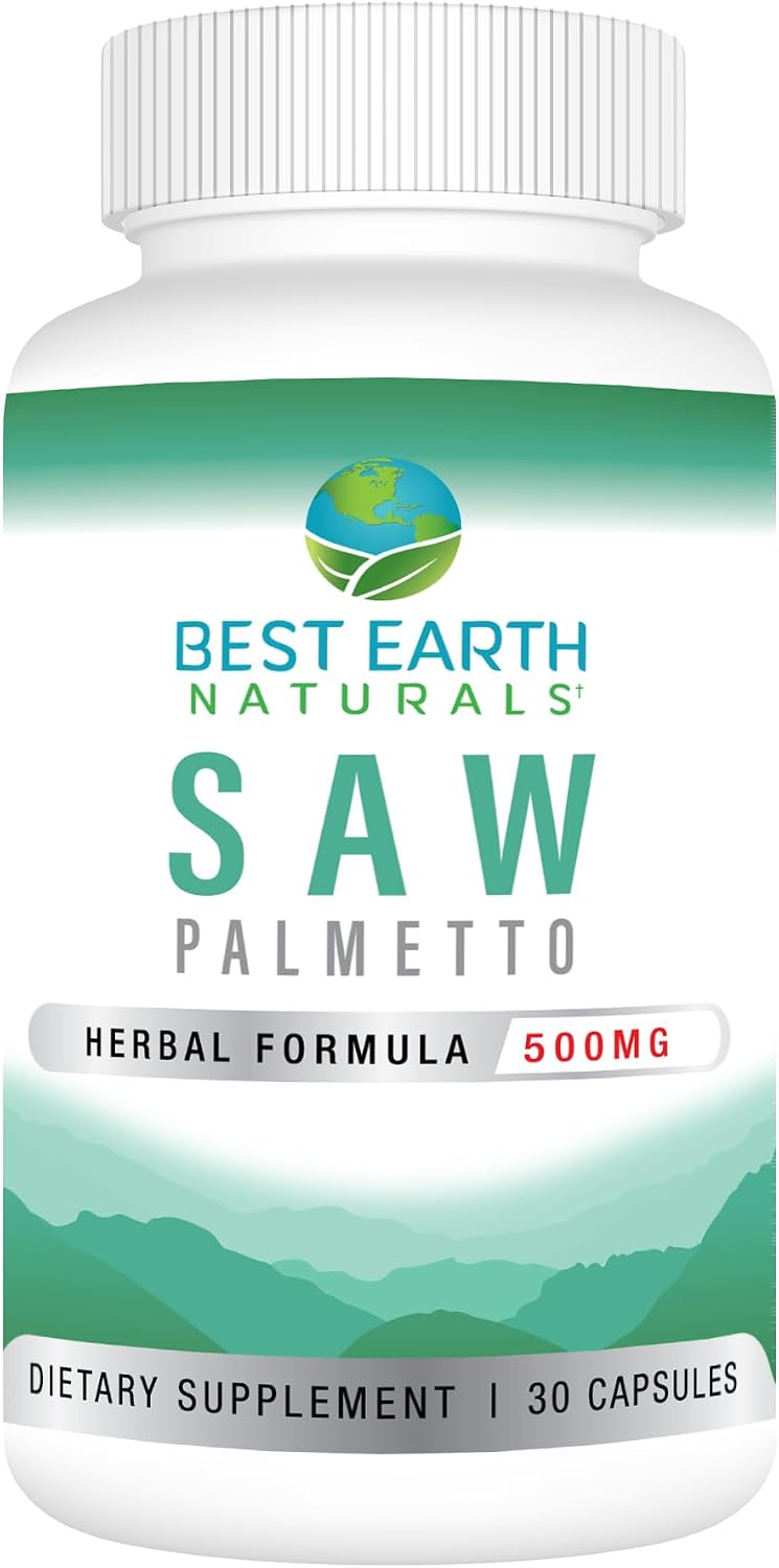 Best Earth Naturals Apoyo Prostático para Hombres - 30 Cápsulas