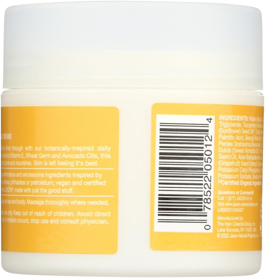 Crema Hidratante Revitalizante de Vitamina E 5000 UI - Jason Natural Products