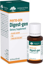 Genestra Brands Digest-gen | Suplemento Herbal de Aliso Negro, Higuera y Nogal Inglés | 15 ml