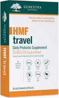 Genestra Brands HMF Travel - Probióticos estables para viajes - 30 Cápsulas