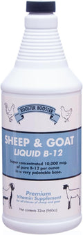 Rooster Booster B-12 Líquido para Ovejas y Cabras, 32 oz (946 ml)