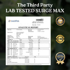 Surgemax Cápsulas Naturales con Shilajit y Safed Musli | 120 Cápsulas | Pack de 2
