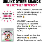 Cranberry UTI Chews para Perros - Apoyo a la Vejiga y Tracto Urinario con D-Mannosa - Complemento Natural de Arándano - 30 Chewables Sabor Pollo