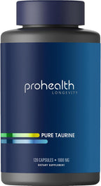 ProHealth Pure Taurine 1000 mg – 120 Cápsulas Vegetarianas
