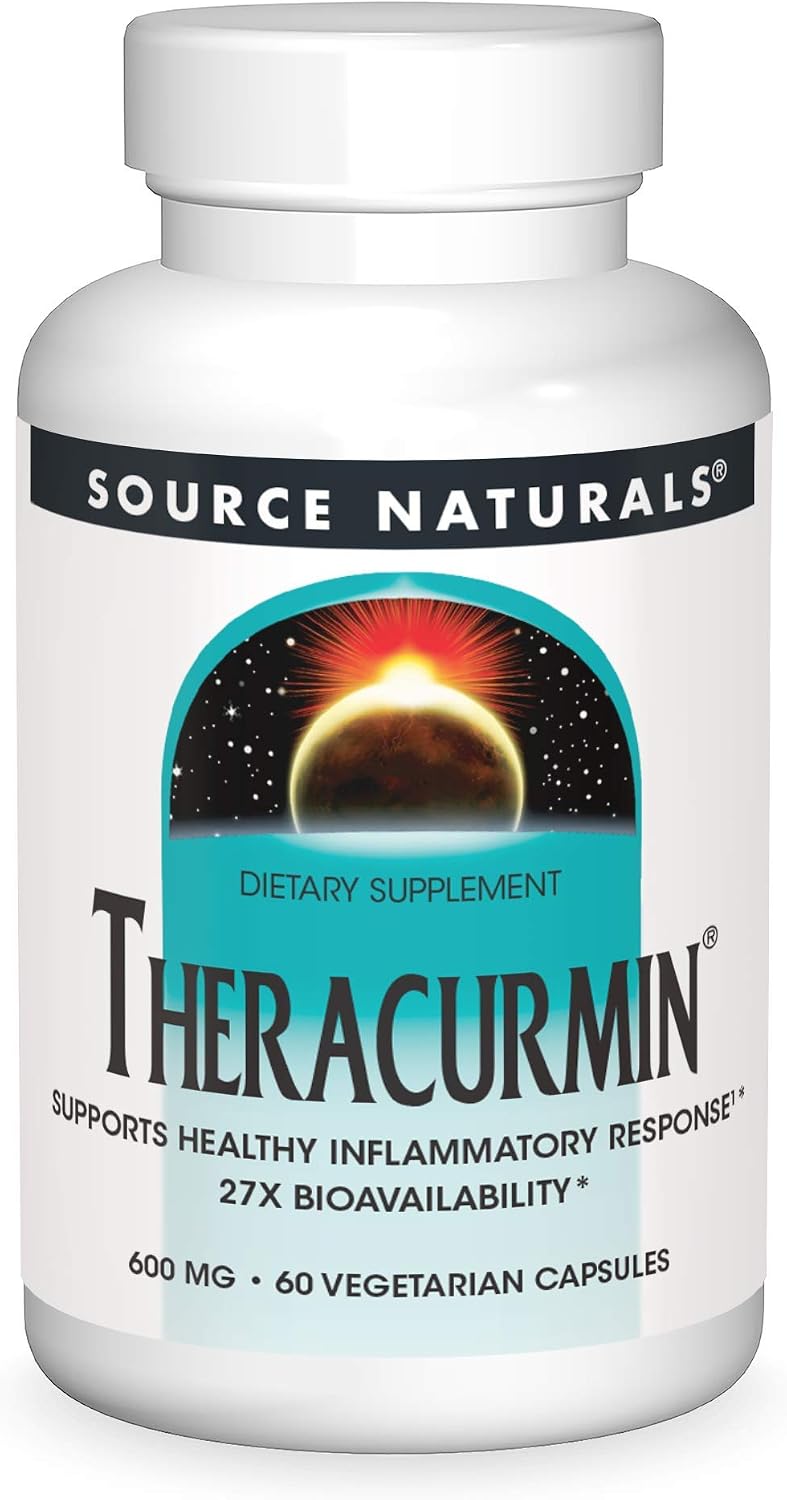 Source Naturals Theracurmin, 600 mg – 60 Vegetarian Capsules