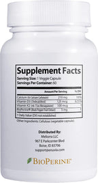 Enuvia D3+K2 - Vitamina D3 y K2 con Bioperine - 60 Cápsulas Veganas