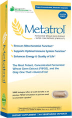 American BioSciences Metatrol - Lote de 2 Cajas - Extracto Fermentado de Germen de Trigo Superconcentrado, 60 Cápsulas