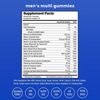 NutraChamps Multivitamínico para Hombres 14+ - Gominolas Multivitamínicas, 120 unidades