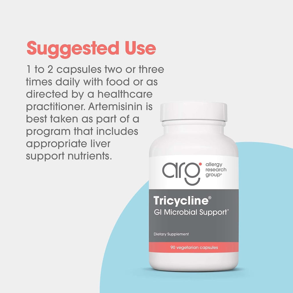 ARG Tricycline - Suplemento para la Salud Intestinal con Berberina y Artemisina - 90 Cápsulas