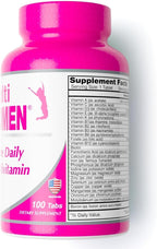 ALFA VITAMINS Multi Women - Complemento Multivitamínico para Mujeres con Aminoácidos y Antioxidantes - 100 Comprimidos (2 Paquetes)