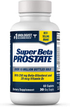 Super Beta Prostate - Suplemento para la Salud de la Próstata con Beta Sitosterol, 60 Cápsulas