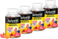 Airborne Gominolas de Vitamina C 750mg para Adultos, Sabor Frutas Variadas, Sin Gluten, 42 Gominolas (Pack de 4)