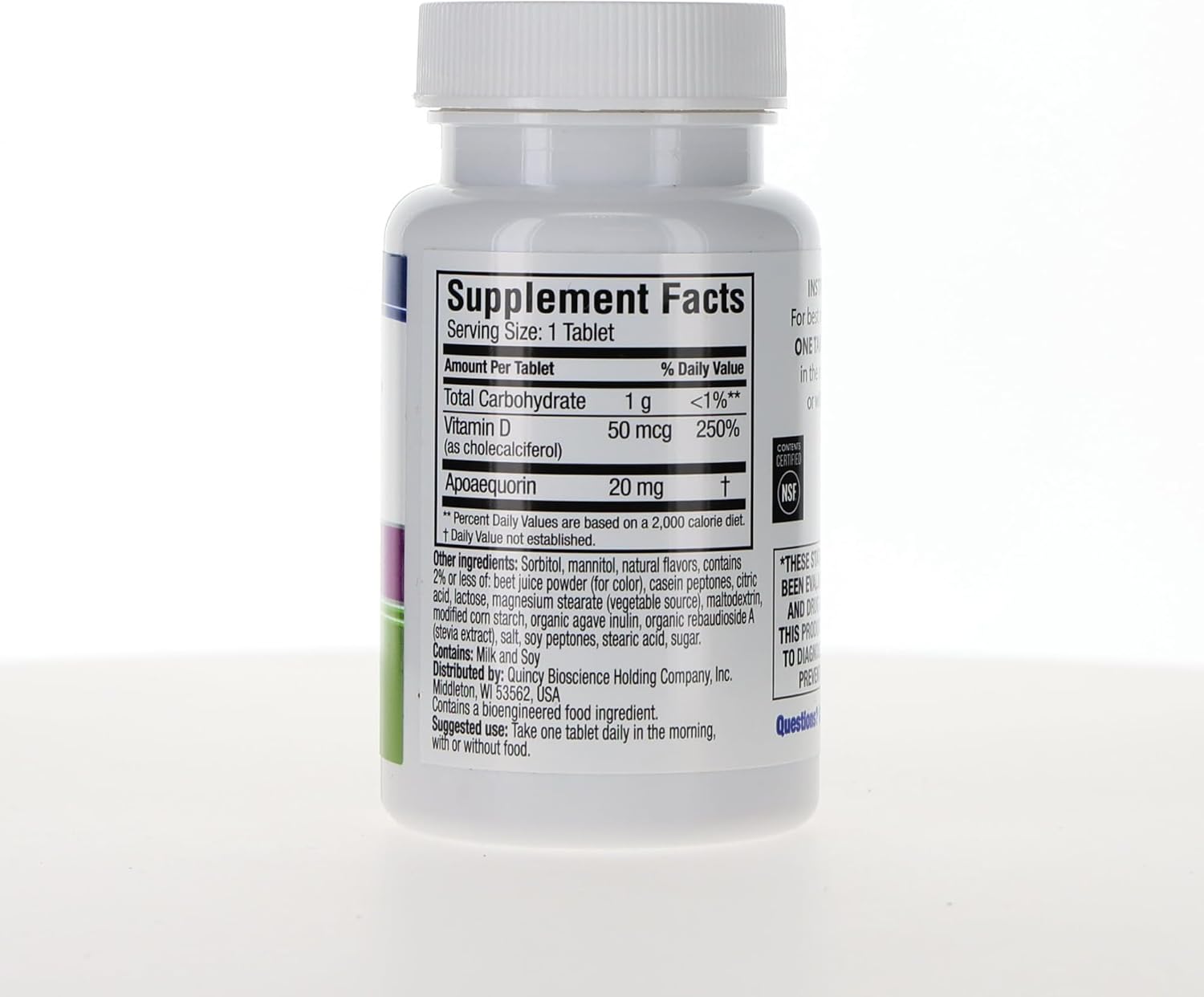 Prevagen Extra Strength Mixed Berry Chewables - 60 Comprimidos Masticables (Suministro para 2 Meses) | Formulado para tu Cerebro | 20mg de Apoaequorina más Vitamina D3