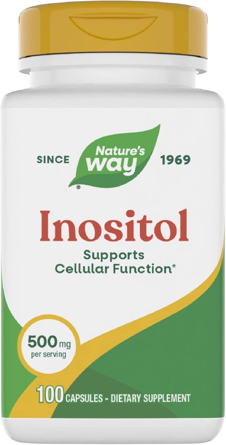 Nature's Way Inositol, 500 mg, 100 Cápsulas