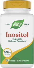Nature's Way Inositol, 500 mg, 100 Cápsulas