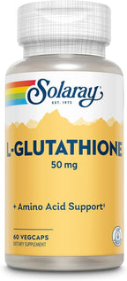 Solaray L-Glutatión 50 mg - 60 Cápsulas Vegetales
