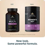 Ancient Nutrition Multivitamínico para Mujeres 40+, 90 Cápsulas - Apoyo Óseo e Inmunitario