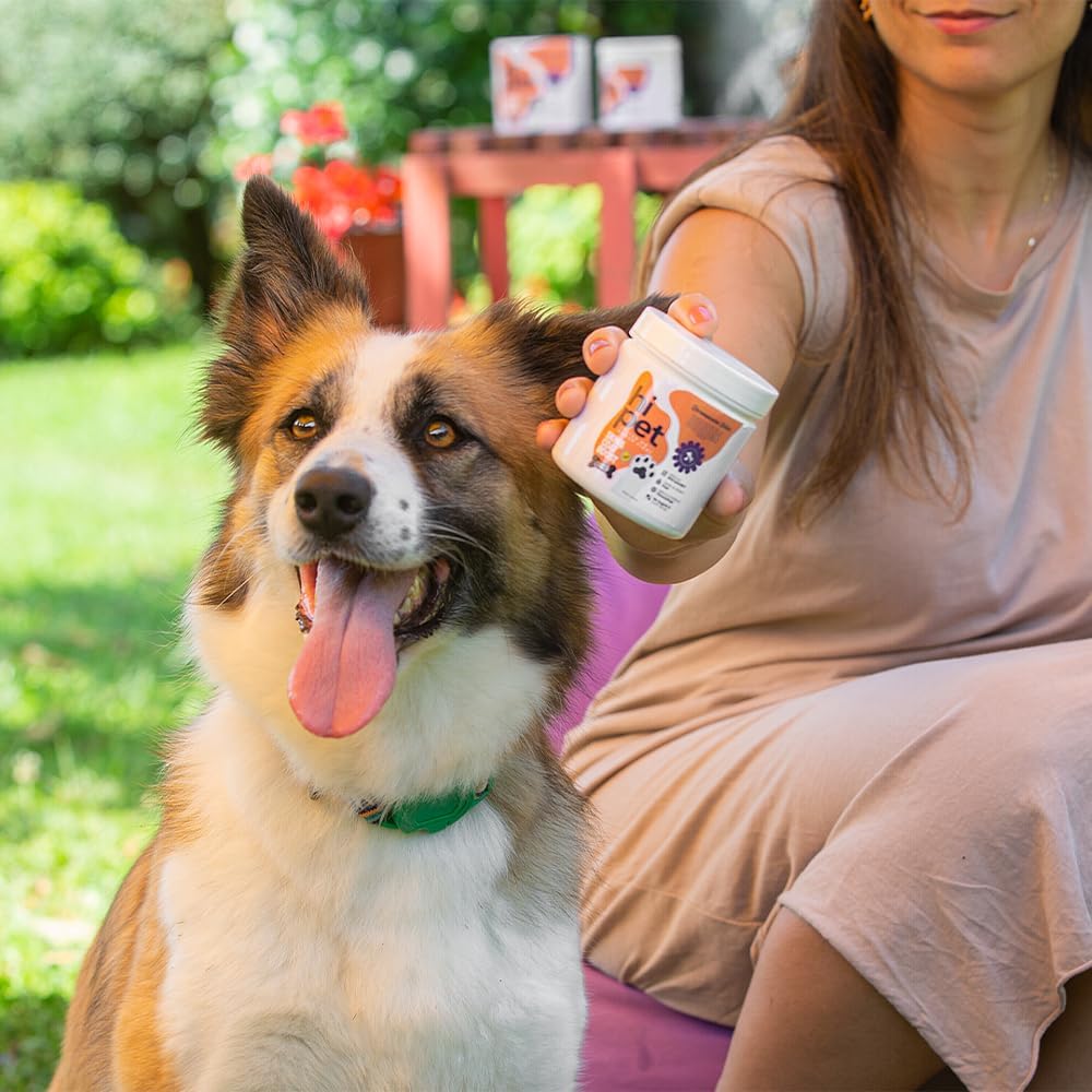 Skin and Coat Boosting Bites para Perros - Snacks Blandos, Vitaminas y Suplementos para Perros, Mejora la Apariencia del Pelaje y la Piel, 3,52 fl oz (Paquete de 6)
