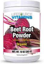 LifeSource Vitamins Polvo de Remolacha Orgánico - 284 g (10 oz)