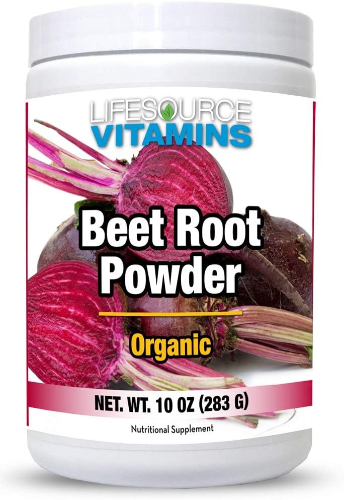 LifeSource Vitamins Polvo de Remolacha Orgánico - 284 g (10 oz)