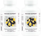 Supreme Nutrition Mucuna Supreme, 90 Cápsulas Vegetarianas de Semilla de Terciopelo Puro (Paquete de 2)