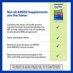 PreserVision AREDS 2 Complemento Alimenticio para la Vista, 70 Comprimidos Masticables Sabor Frutos del Bosque
