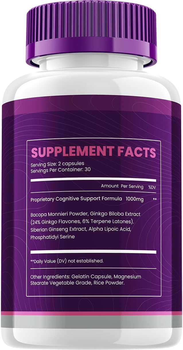 Cetacondor Health & Brain Support – Fórmula Nootrópica Avanzada, 180 Cápsulas (3 Paquetes)