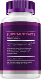 Cetacondor Health & Brain Support – Fórmula Nootrópica Avanzada, 180 Cápsulas (3 Paquetes)