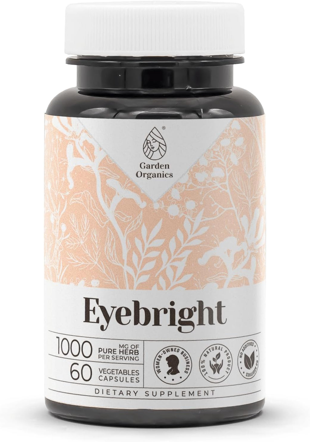 Eyebright 60 Cápsulas | Garden Organics | Alta Potencia