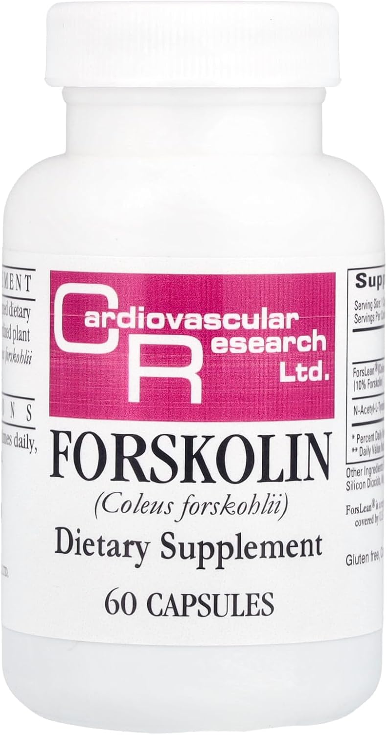 Cardiovascular Research Forskolin, 60 cápsulas