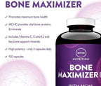 MRM Bone Maximizer III – Suplemento Óseo con MCHC, 150 Cápsulas (Pack de 3)