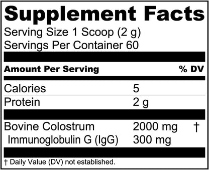 Live Conscious Colostrum Powder - Calostro – Calostro bovino de pasto (2.000 mg por dosis): Proviene de vacas – Image 6